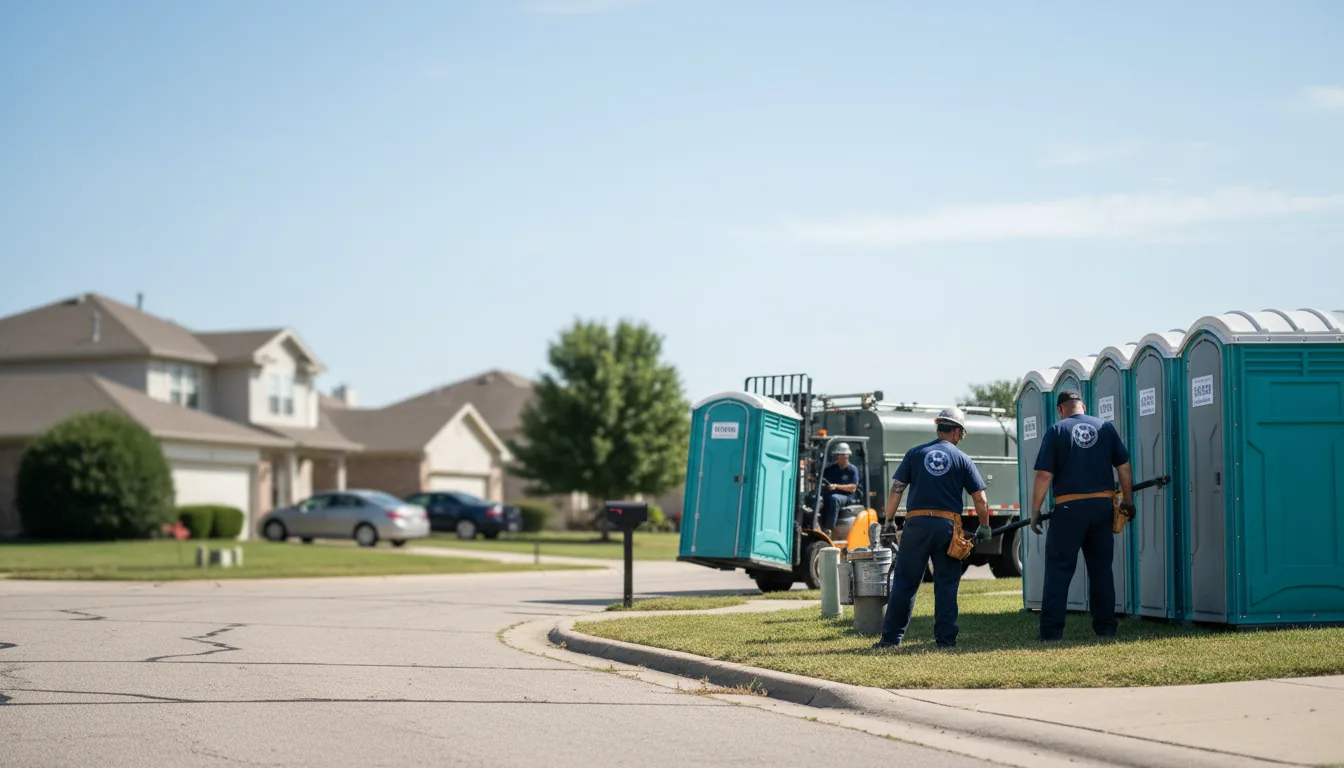 Porta Potty Rental in Mangum, OK near me